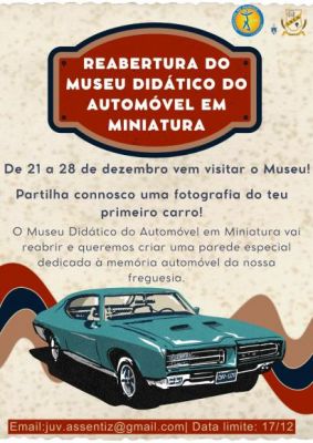 Reabertura do Museu Did&aacute;tico do Autom&oacute;vel em Miniatura