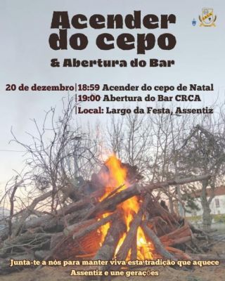 Acender do cepo e Abertura do Bar CRCA