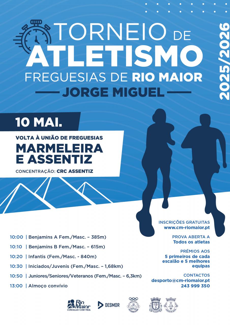 Torneio de Atletismo Freguesias de Rio Maior "Jorge Miguel"