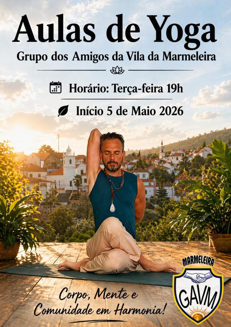 Aulas de Yoga no Grupo dos Amigos da Vila da Marmeleira